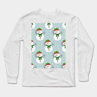 CUTE Snowman Pattern Long Sleeve T-Shirt